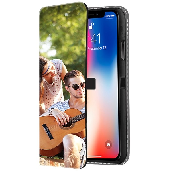 Lav Dit Eget Iphone X Cover Tegnebog Forside Tryk