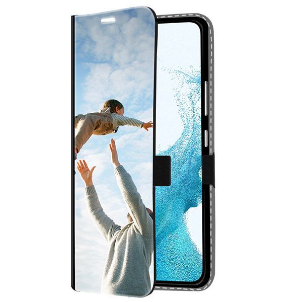 Samsung Galaxy S22 Custom Wallet Case (Front Printed