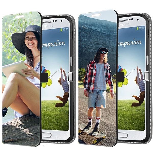spion Ontaarden Oneffenheden Samsung Galaxy S4 Mini | Portemonnee hoesje maken | Hoesjemaken