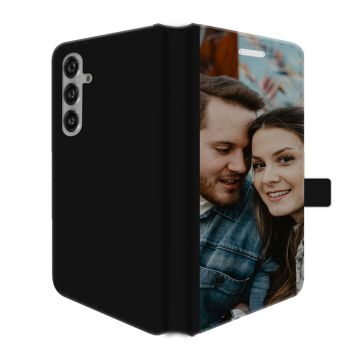 Samsung Galaxy S24 Plus - Funda Billetera Personalizada (Impresión Frontal)