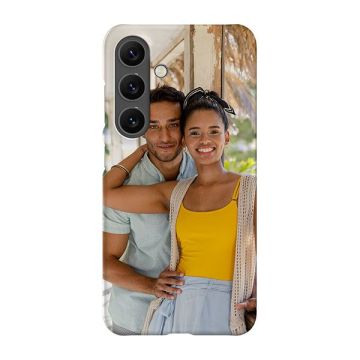 Samsung Galaxy S24 - Funda Personalizada Rígida con Bordes Impresos
