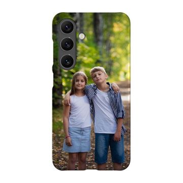 Samsung Galaxy S24 Plus - Coque Rigide Personnalisée à Bords Imprimés