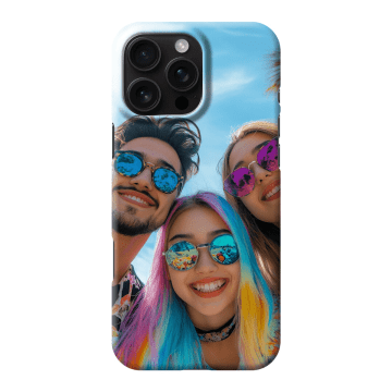 Iphone 16 Pro Max - Lav dit eget Fuld Print Hard Cover