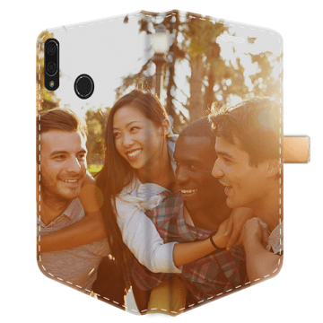 Huawei P20 Lite - Lav dit eget Tegnebogs Cover (Front Print)