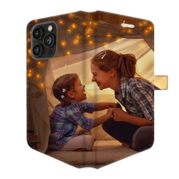 iPhone 14 Pro Max - Funda Billetera Personalizada (Impresión Completa)