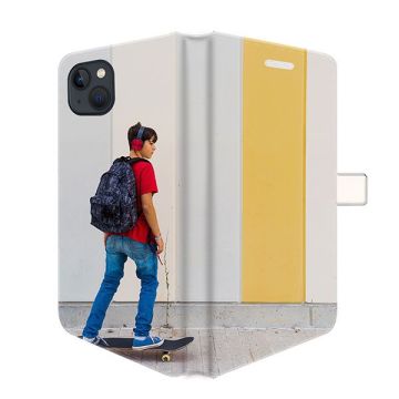 iPhone 15 - Lav dit eget Tegnebogs Cover (Fuld Print)