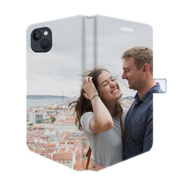 iPhone 15 Plus - Coque Portefeuille Personnalisée (Sur Les 2 Faces)