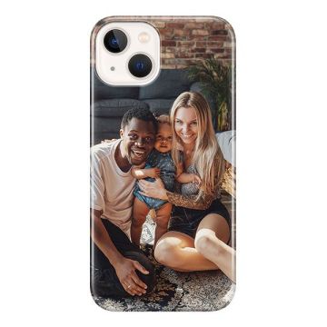 iPhone 15 Plus - Coque Rigide Personnalisée à Bords Imprimés