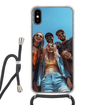 Iphone XS Max - Lav dit eget Cover med Snor (Crossbody)