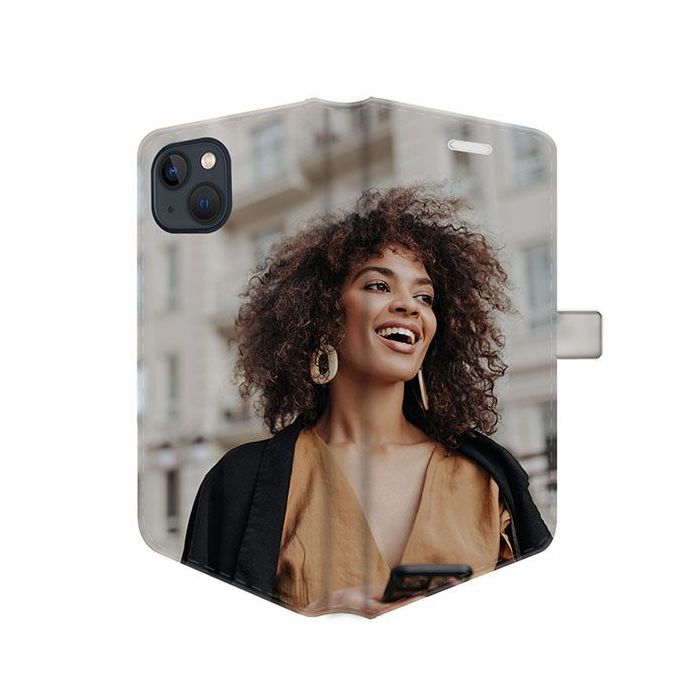 iPhone 13 - Personalised Wallet Case (Full Printed)