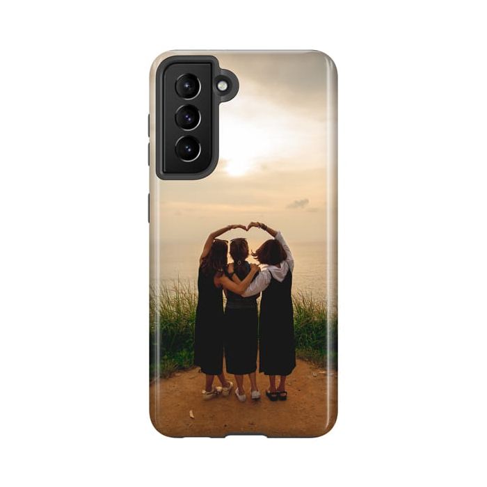 Samsung Galaxy S21 Personalised Full Wrap Tough Case