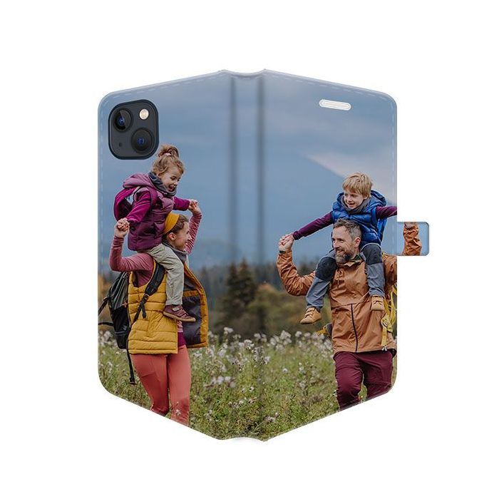 iPhone 15 - Funda Billetera Personalizada (Impresión Completa)