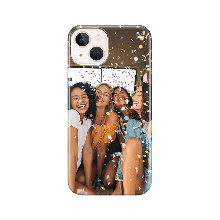 iPhone 15 - Coque Rigide Personnalisée à Bords Imprimés