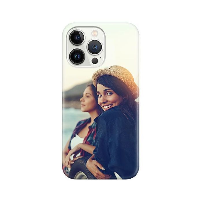iPhone 15 Pro - Funda Personalizada Rígida con Bordes Impresos