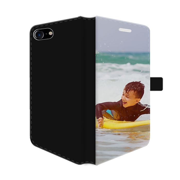 iPhone SE Personalised Wallet Case (Front Printed