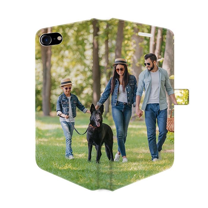 iPhone SE - Carcasa Personalizada Billetera (Impresión Completa)