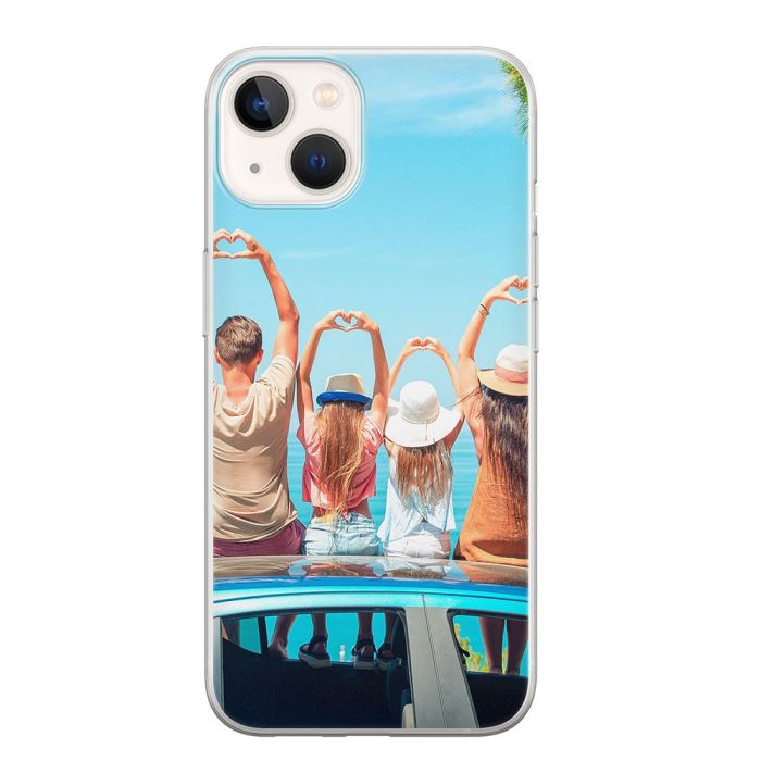 iPhone 14 Plus - Silikon Handyhuelle Selbst Gestalten