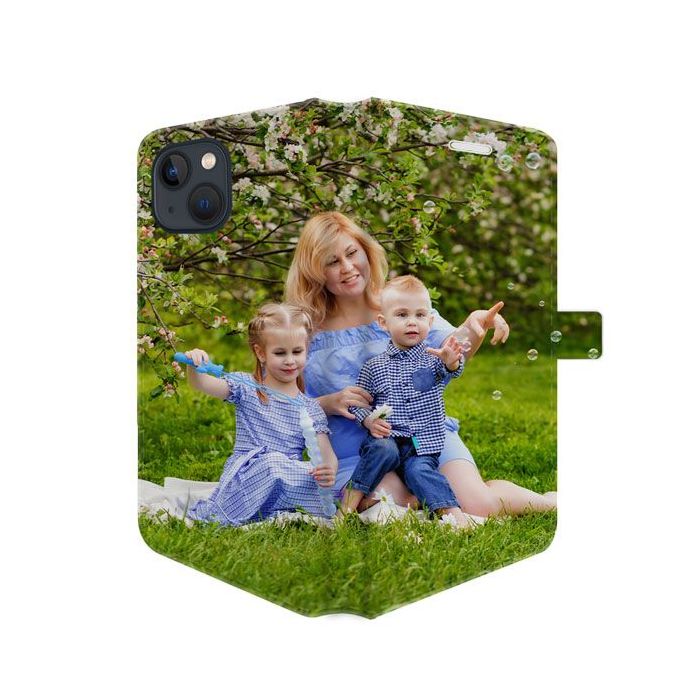 iPhone 13 - Coque Portefeuille Personnalisée (Sur Les 2 Faces)