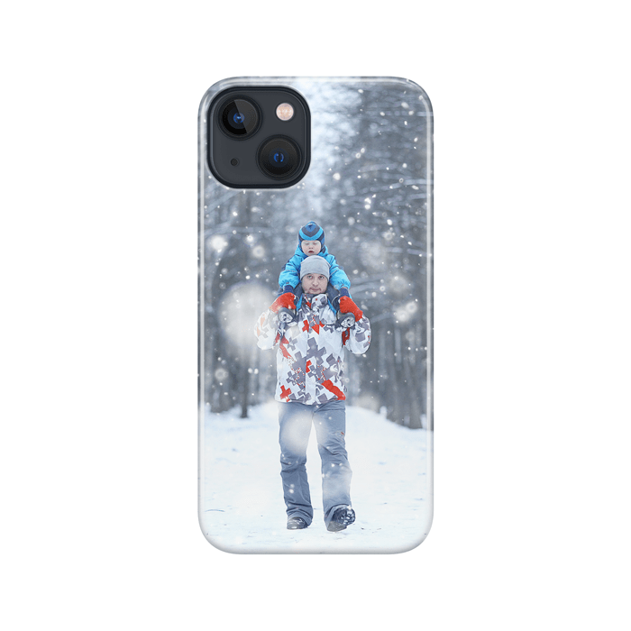 iPhone 13 - Coque Rigide Personnalisée à Bords Imprimés