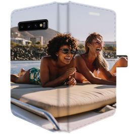Samsung Galaxy S10 Plus - Wallet Case Selbst Gestalten (Vollständig Bedruckt)