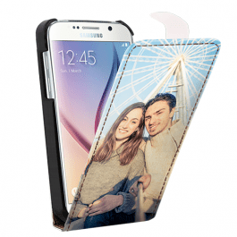 Samsung Galaxy S6 - Coque Personnalisée à Rabat - Noire et Blanche
