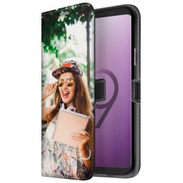 Samsung Galaxy S9 PLUS - Custom Wallet Case (Front Printed)