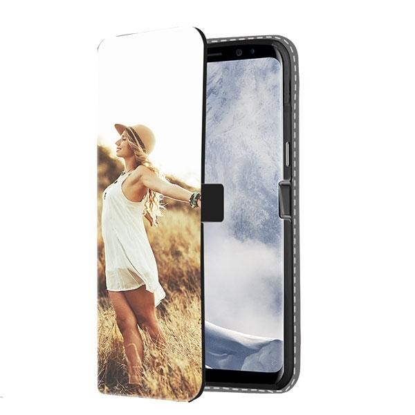 Slaapzaal Anemoon vis eigendom Custom Case for Samsung Galaxy S8 - Wallet - with Photo