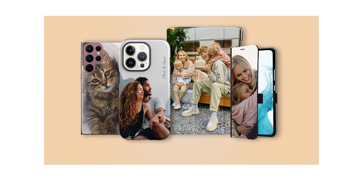 Personalised phone cases with your photos or templates